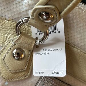 Coach NWT Poppy Sequined Spotlight Limited EditionTote Bag 16304